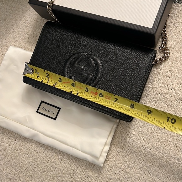 Authentic Gucci Soho clutch/wallet /crossbody Bag - Picture 11 of 15